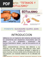 Seminario Tetanos y Botulismo