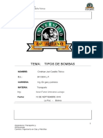 Tipos de Bombas - Oleoductos y Poliductos.