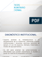 3.el Diagnóstico Sociocomunitario e Institucional