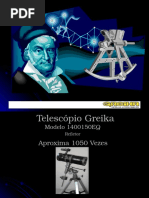 Telescópio Greika 1400150EQ