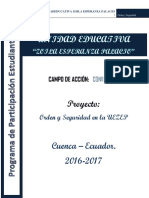 Modelo de Proyecto para Participacion Estudiantil 2016-2017