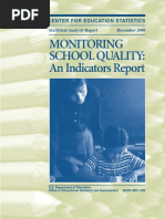 Monitoring School Quality: An Indicators Report: National Center For Education Statistics