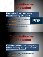 Connotation and Denotation 1