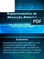 Espectrometria de Absorção Atômica