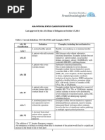 Asa Physical Status Classification System PDF