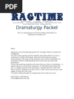 Ragtime Dramaturgy Packet