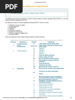 Designación de Los Cables