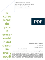 Ensayo Sobre La Comunicacion