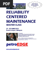 Reliability Centered Maintenance June 21-25, My