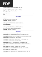 Cirgadyne Incorporated V Wiseman Park LLC - Case Summary