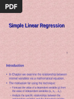 Simple Regression