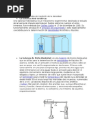 CUESTIONARIO QUIMICA Densidad