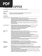 Opper Resume