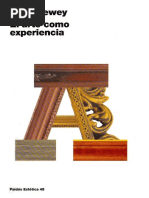 Dewey, John - El Arte Como Experiencia PDF