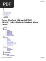 Professores Esmu - Escola de Música Da UEMG