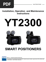 Smart Positioners: Installation, Operation and Maintenance Instructions