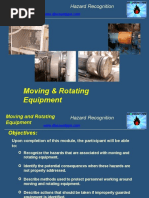 Moving & Rotating Equipment: Hazard Recognition