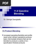 11.0 Gasoline Blending