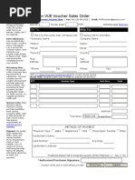 Pearson VUE Voucher Sales Order: Bill To