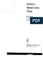 Introduction To Wastewater Treatment Process - Ramalho - ch3