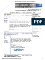 Saddle Support Analysis For Stacked Heat Exchangers - Intergraph CADWorx & Analysis