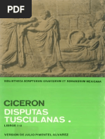 Ciceron Marco Tulio - Disputas Tusculanas PDF