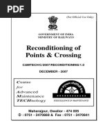 Booklet On Reconditioning of Points & Crossing