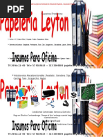 Brochure Papeleria