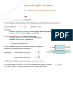 Mécanique Des Fluides - Résumé