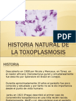 Historia Natural de La Toxoplasmosis 1