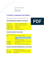 VxWorks Commands