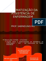 Sistematização Da Assistência de Enfermagem