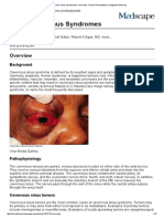 Cavernous Sinus Syndromes - Overview, Clinical Presentation, Diagnostic Workup