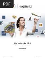 HyperWorks 13.0 ReleaseNotes