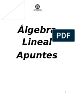 Apuntes de Algebra Lineal