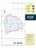 Plano de Delimitacion de Cuenca Del Rio Moche Realizado Por Marco