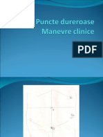 Puncte Dureroase, Manevre Clinice