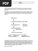 Charlemagne Activity