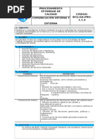 BCG GD Pro 1.1.2 Comunicación Interna y Externa