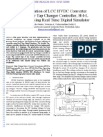 Implementation of LCC HVDC Converter Transformer