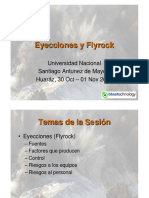 Sesión IVB - Eyecciones y Flyrock