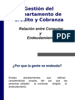 Relacion Entre Consumo y Endeudamiento