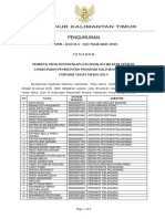 Pengumuman Kelulusan Cpns 2014