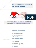 Inteligencia Emocional y Terapia Cognitivo Conductual1