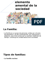 Familia Como Elemento Fundamental de La Sociedad