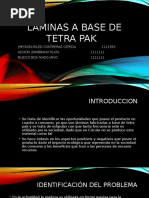 Laminas A Base de Tetrapack