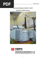 Instruction Manual For 500kV Shunt Reactor