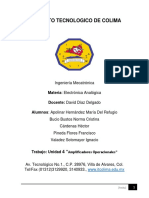 Manual de Practicas para Electronica Analogica