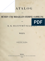 Katalog Der Münzen - Und Medaillen-Stempel-Sammlung Des K. K. Hauptmünzamtes in Wien. Bd. 1