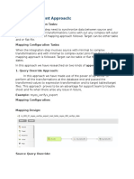 ISD Development Approach:: Data Synchronization Tasks